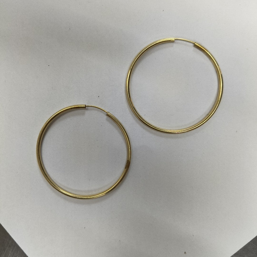 ARRACADAS PAR ORO 14 K 3.5 GRMS (SEMINUEVO)