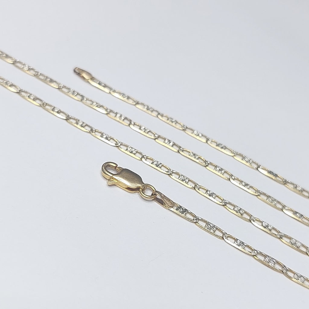 CADENA ORO,RODIADO 14 K 5,00 GRMS (SEMINUEVO)