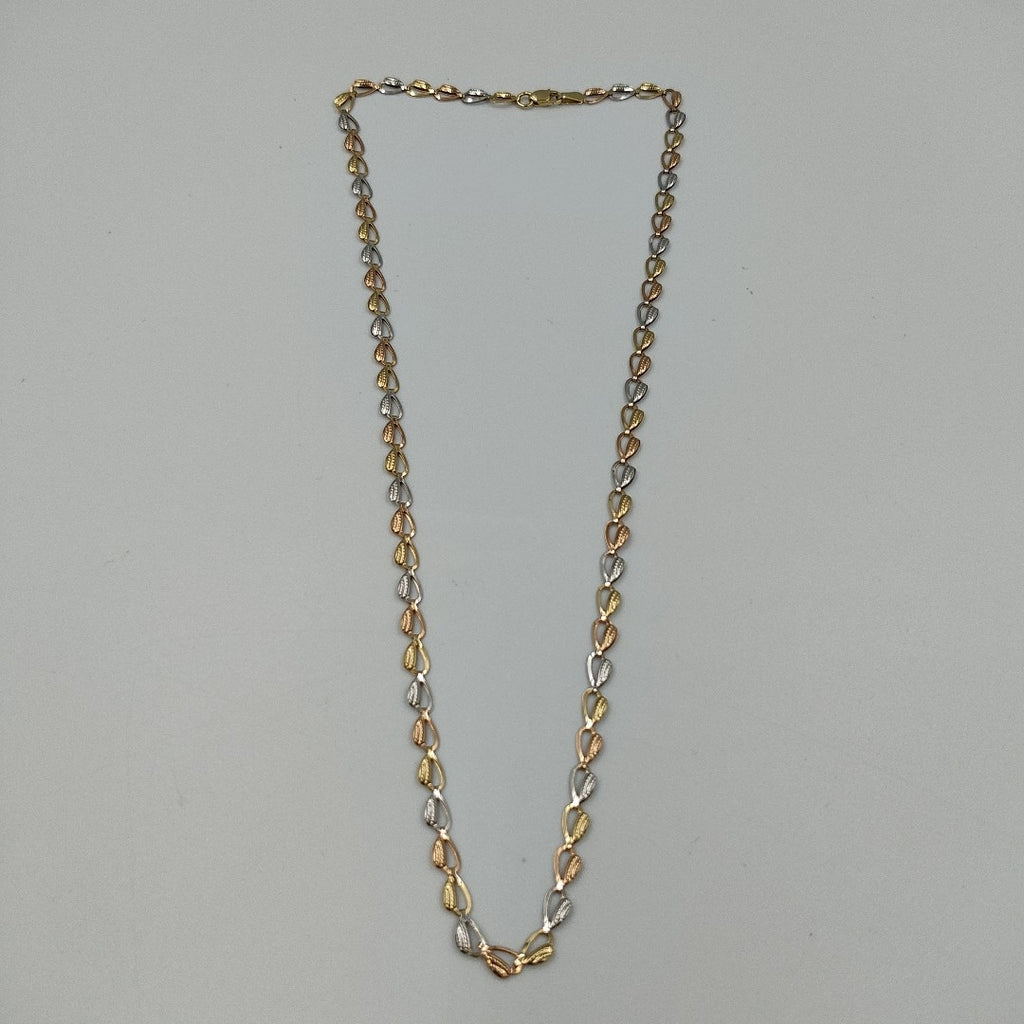 GARGANTILLA ORO,ORO COMBINADO 14 K 4,10 GRMS (SEMINUEVO)