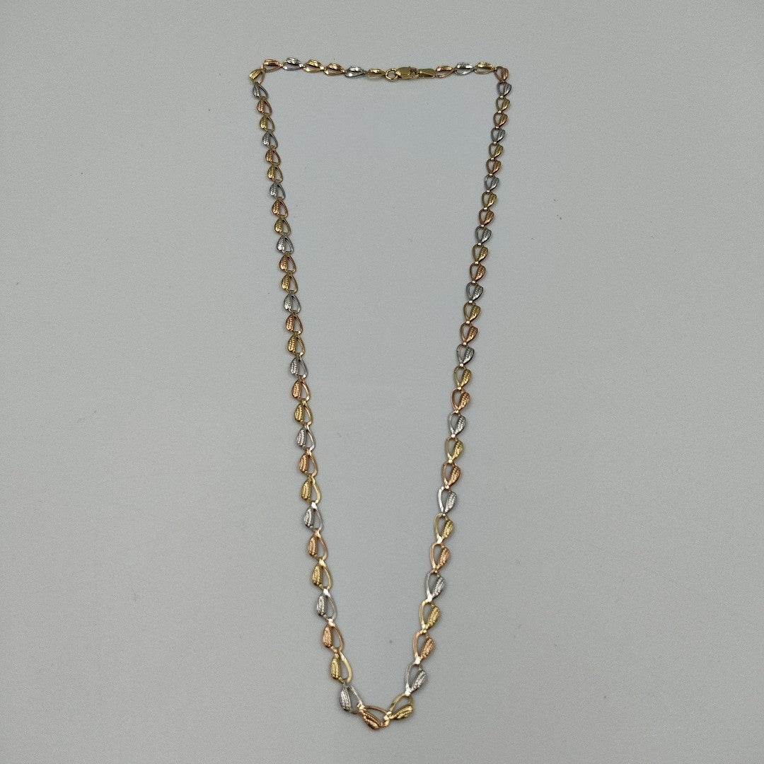 GARGANTILLA ORO,ORO COMBINADO 14 K 4,10 GRMS (SEMINUEVO)