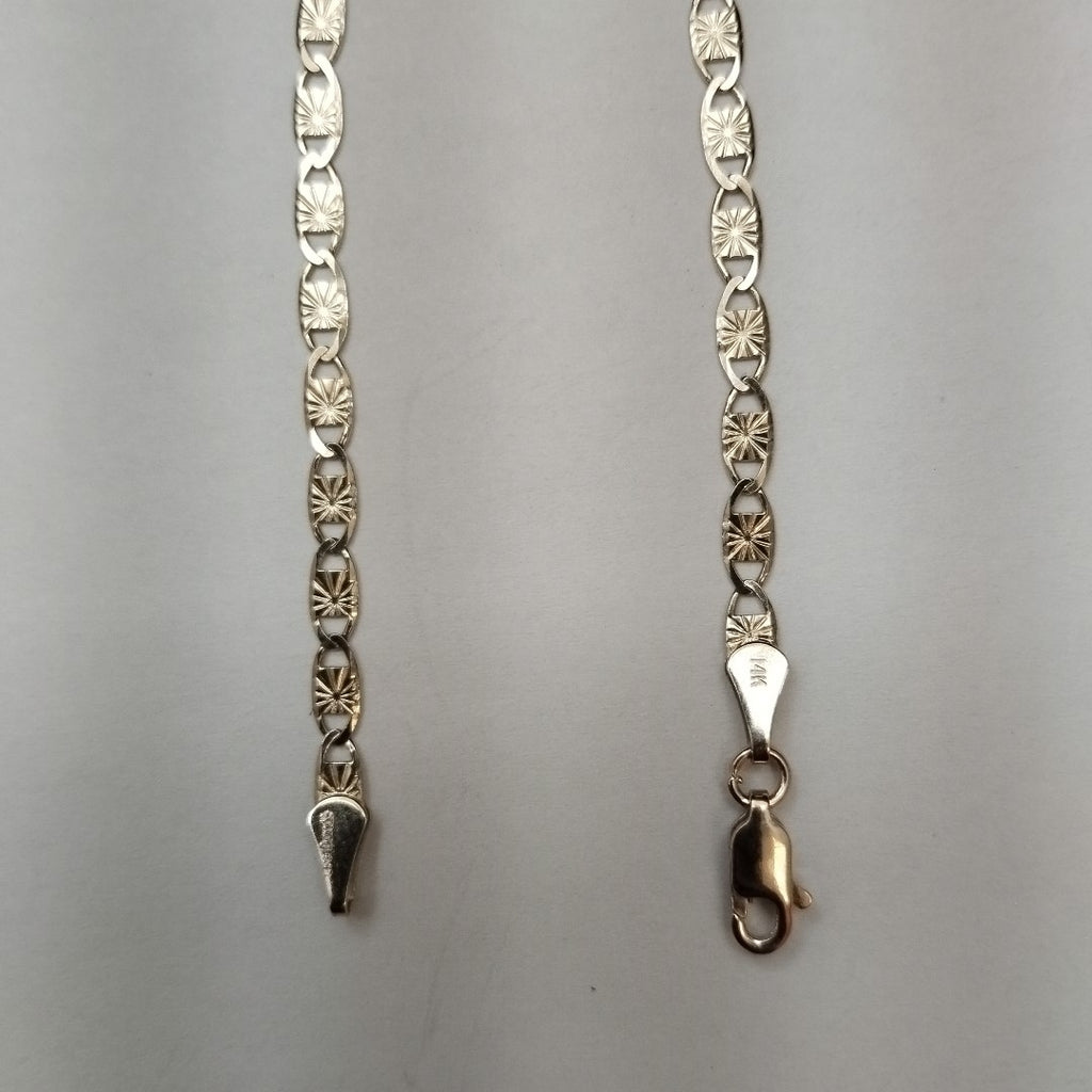PULSERAS GUCHI ORO 14K 18 CM 2.9 GR (NUEVO)