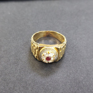 ANILLO ORO 14 K 7.6 GRMS (SEMINUEVO)
