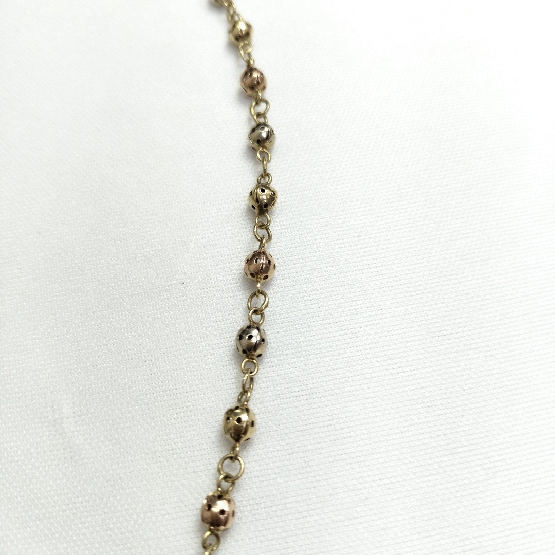 CADENA ORO, ORO COMBINADO 14 K 14.5 GRMS (SEMINUEVO)