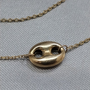 GARGANTILLA ORO 14 K 1,30 GRMS (SEMINUEVO)