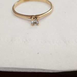 ANILLITO ORO 14 K 1,10 GRMS (SEMINUEVO)