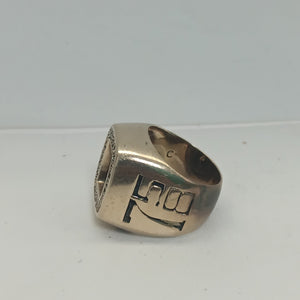 ANILLO DE GRADUACIÓN ORO 8 K 18.4 GRMS (SEMINUEVO)
