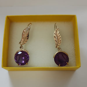 ARETES PAR ORO 10 K 10.1 GRMS (SEMINUEVO)