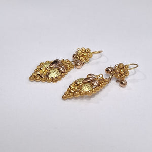 ARETES PAR ORO 8 K 3,40 GRMS (SEMINUEVO)
