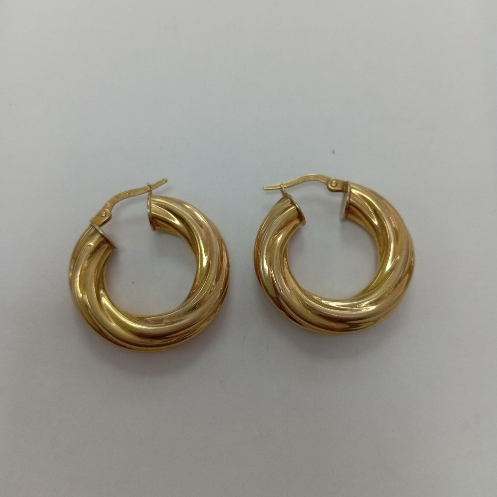 ARRACADAS PAR ORO 14 K 4.8 GRMS (SEMINUEVO)