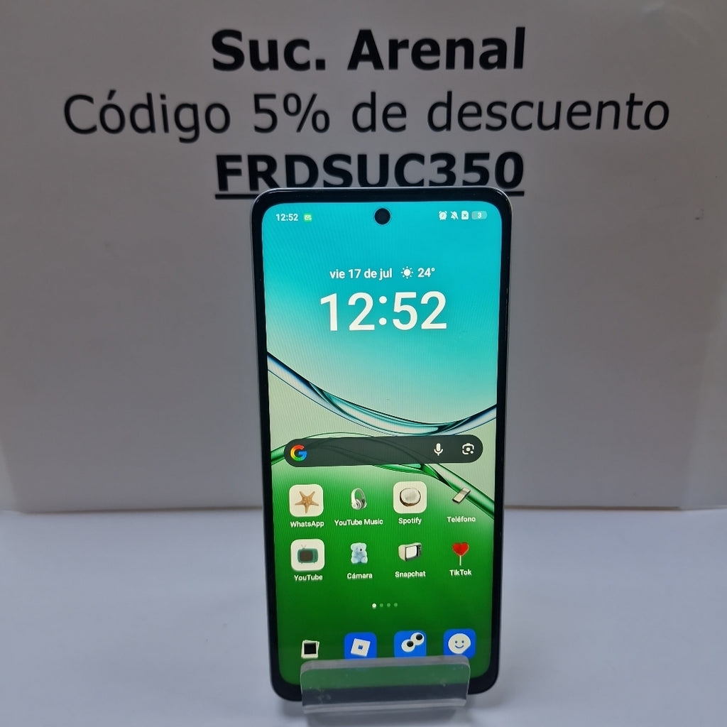 CELULAR OPPO A5 CPH2727 (2025) 256 GB 4 GB RAM (SEMINUEVO)
