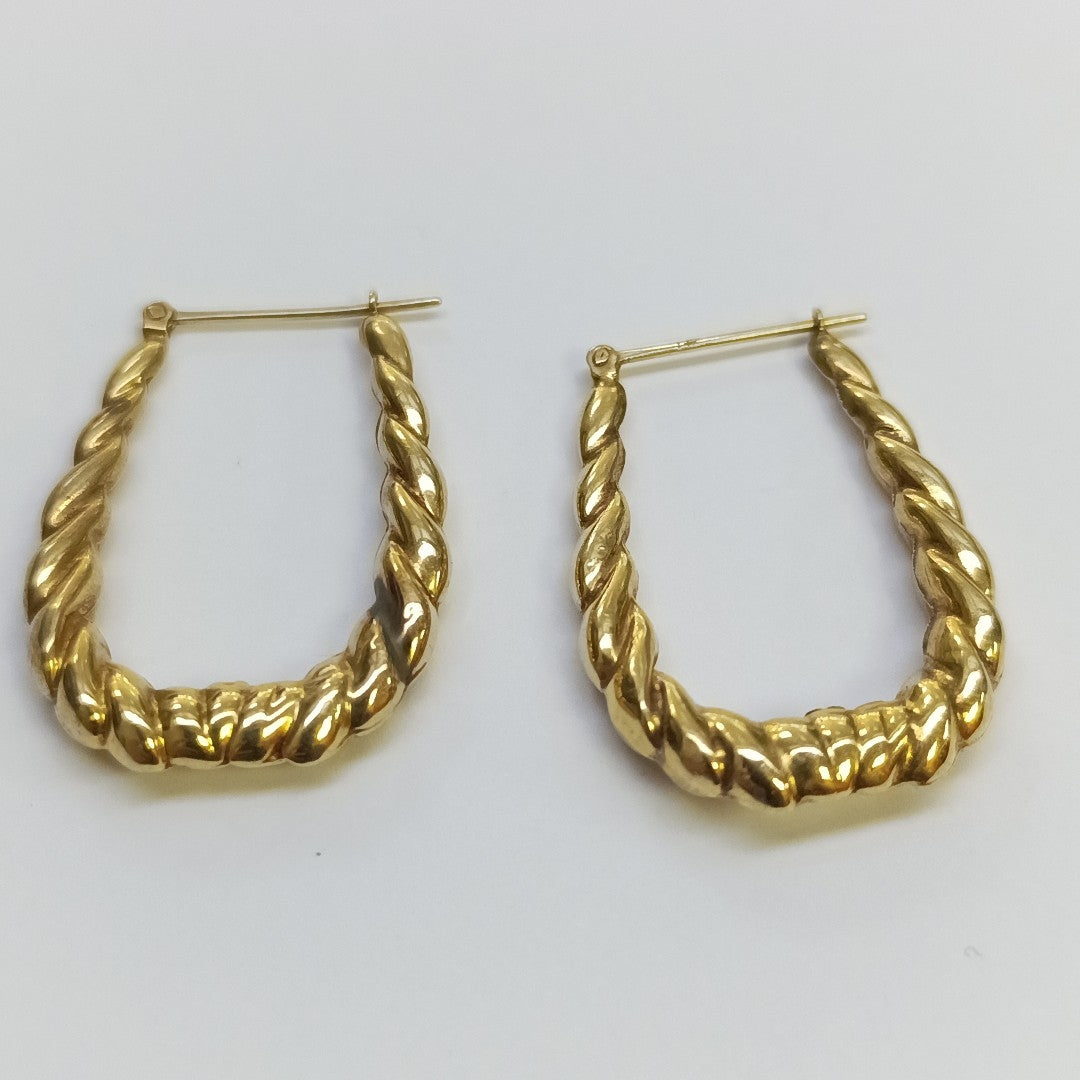 ARRACADAS PAR ORO 14 K 4,00 GRMS (SEMINUEVO)