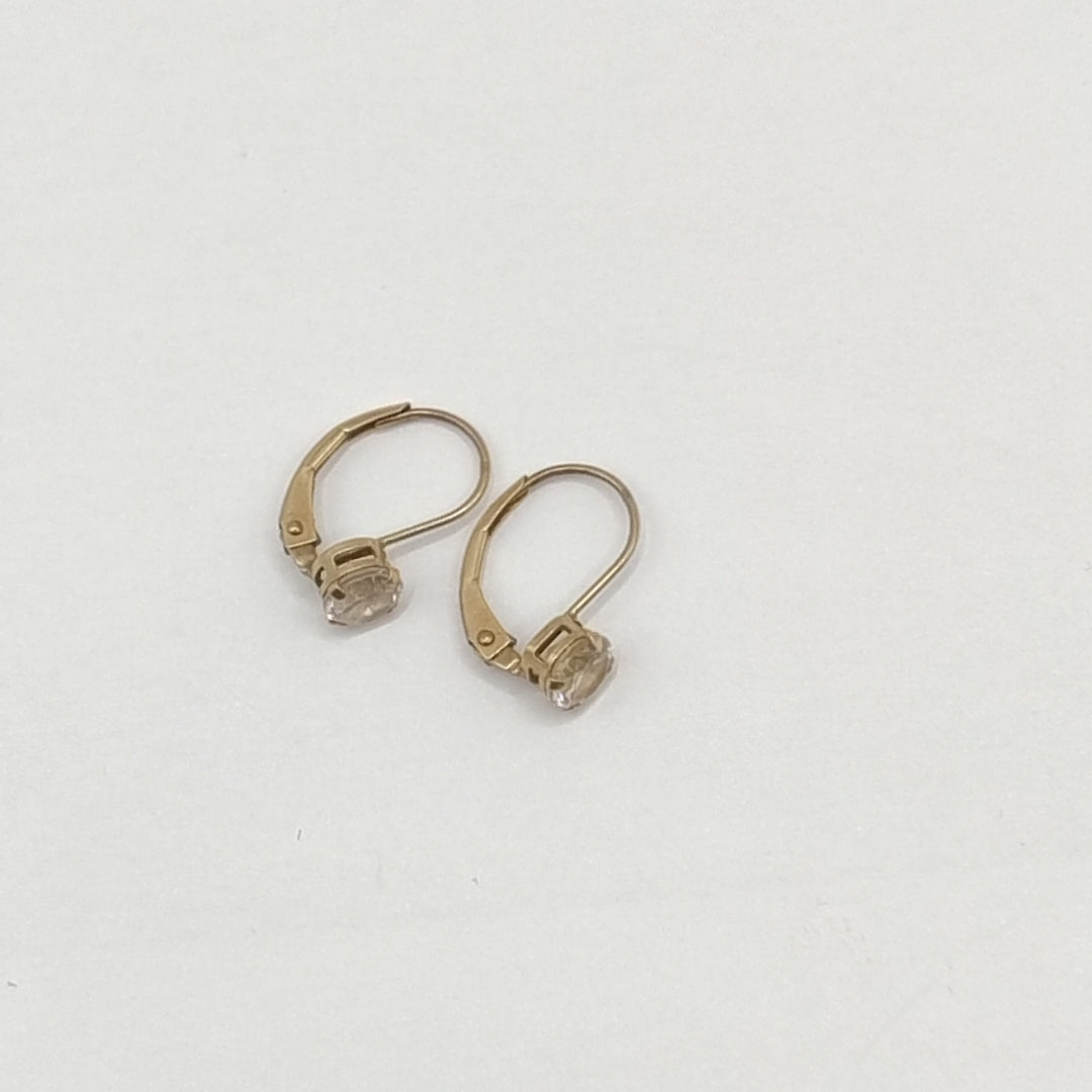 ARETES PAR ORO 10 K 1 GRMS (SEMINUEVO)