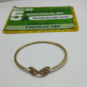 PULSERA RIGIDA ORO 14 K 8,30 GRMS (SEMINUEVO)