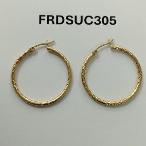 ARRACADAS PAR ORO 14 K 3 GRMS (SEMINUEVO)