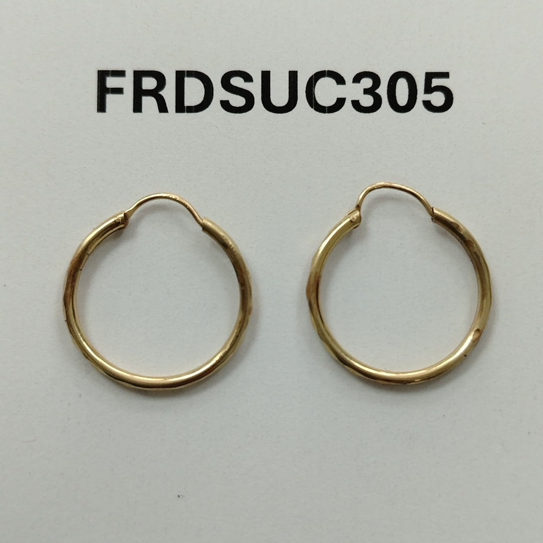 ARRACADAS PAR ORO 8 K 1.1 GRMS (SEMINUEVO)