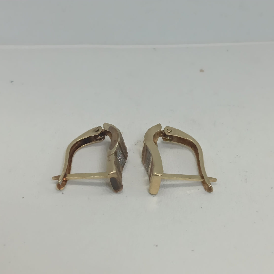 ARETES PAR ORO 10 K 1,50 GRMS (SEMINUEVO)