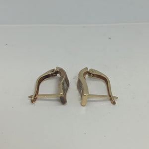 ARETES PAR ORO 10 K 1,50 GRMS (SEMINUEVO)