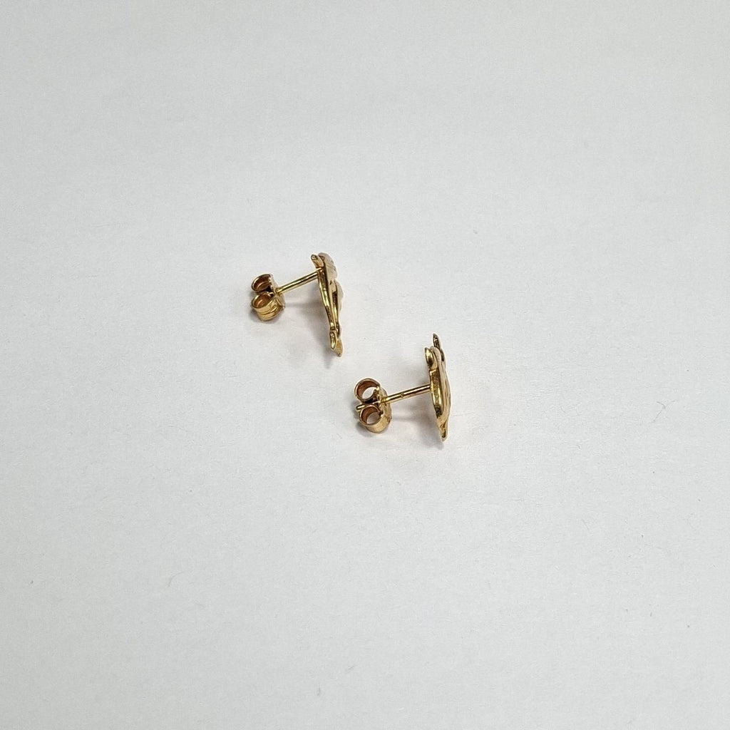BROQUELES PAR ORO 14 K 1.1 GRMS (SEMINUEVO)