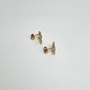 BROQUELES PAR ORO 14 K 1.1 GRMS (SEMINUEVO)