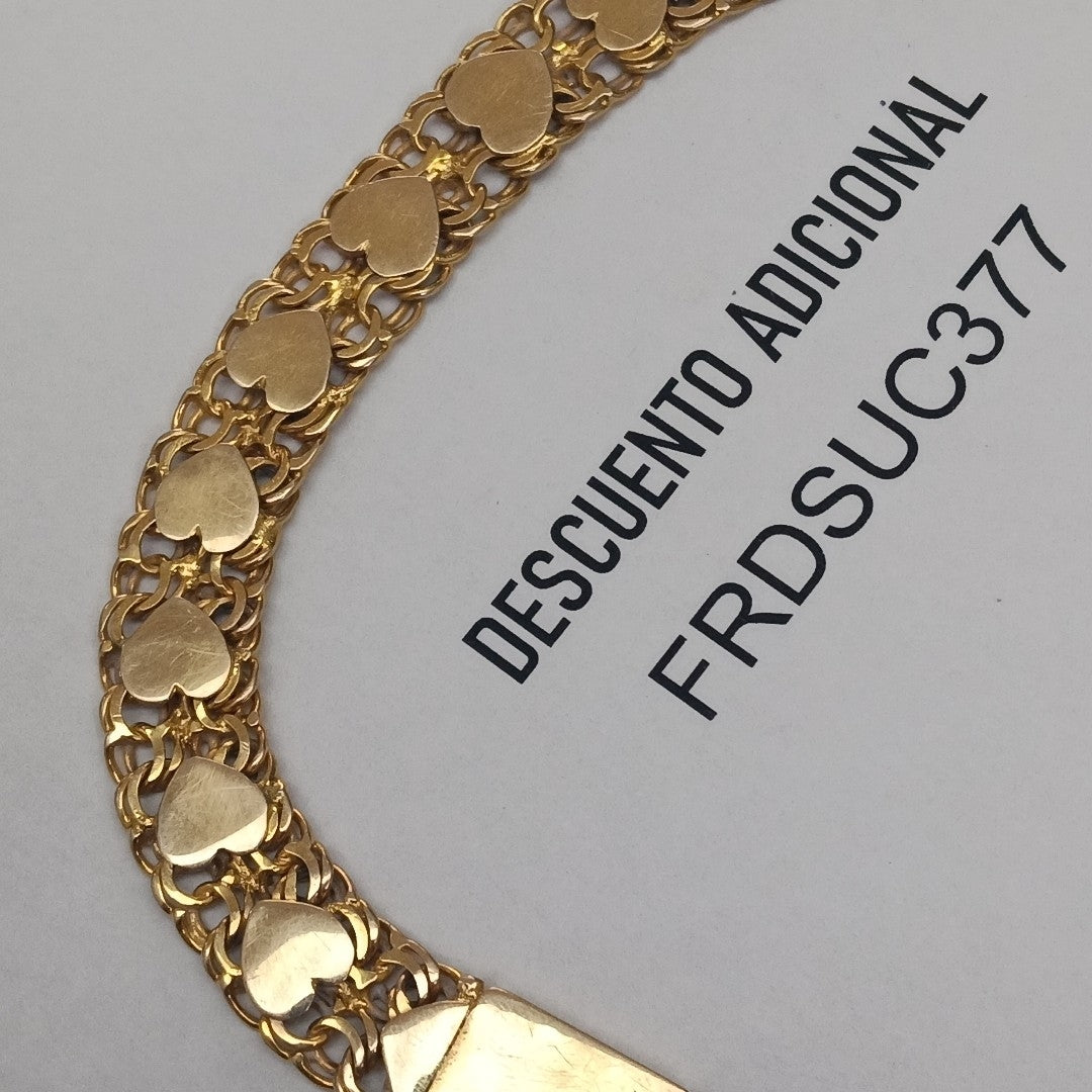 PULSERA ORO 14 K 22.9 GRMS (SEMINUEVO)
