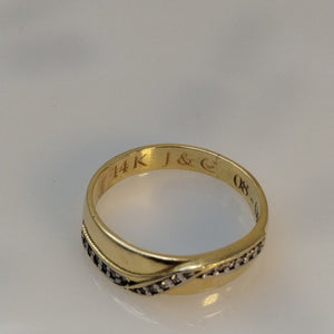 ARGOLLA ORO 14 K 5.3 GRMS (SEMINUEVO)