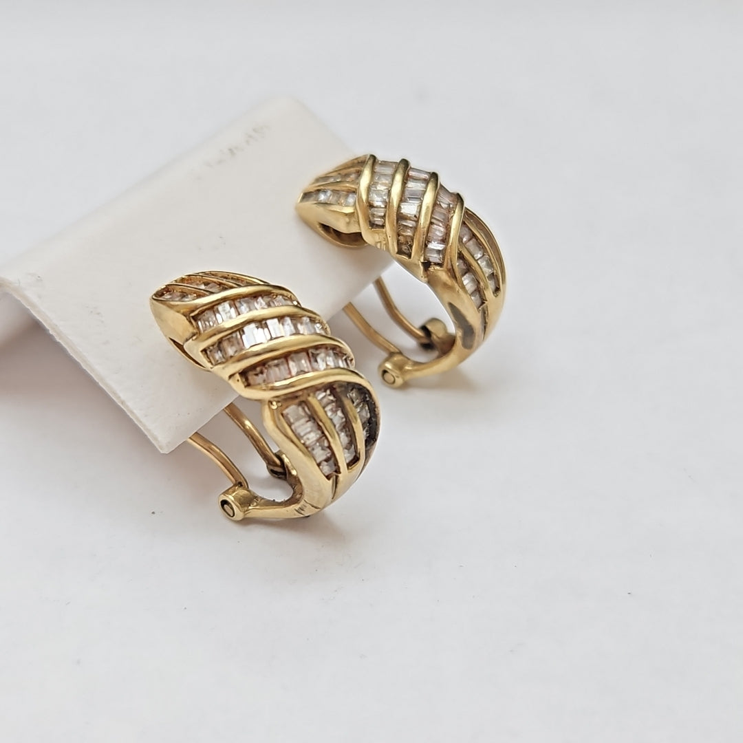 ARETES PAR ORO 10 K 6.3 GRMS (SEMINUEVO)