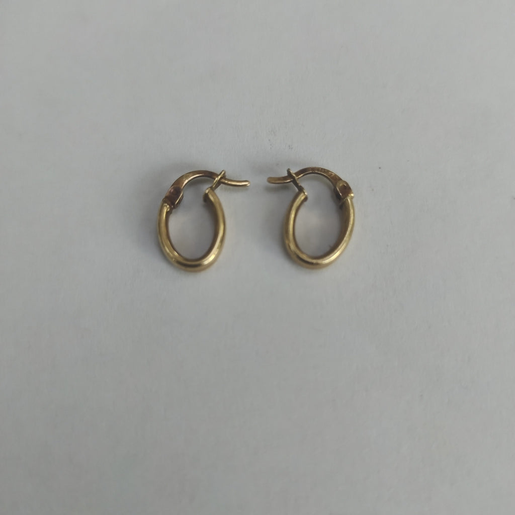 ARETES PAR ORO 14 K 1.2 GRMS (SEMINUEVO)