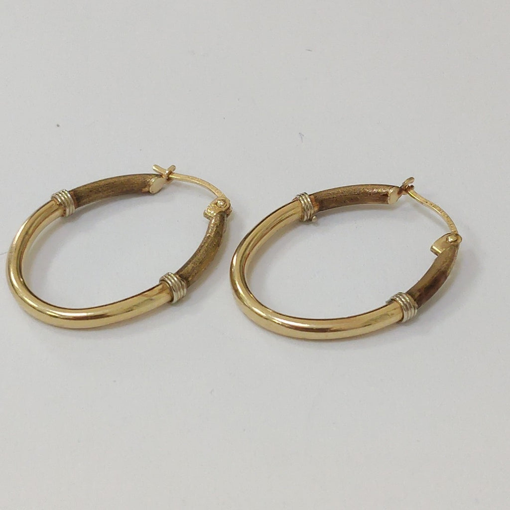 ARRACADAS PAR ORO 10 K 2.3 GRMS (SEMINUEVO)