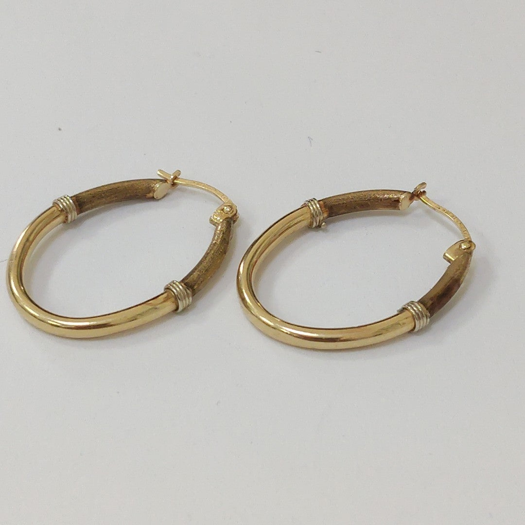 ARRACADAS PAR ORO 10 K 2.3 GRMS (SEMINUEVO)
