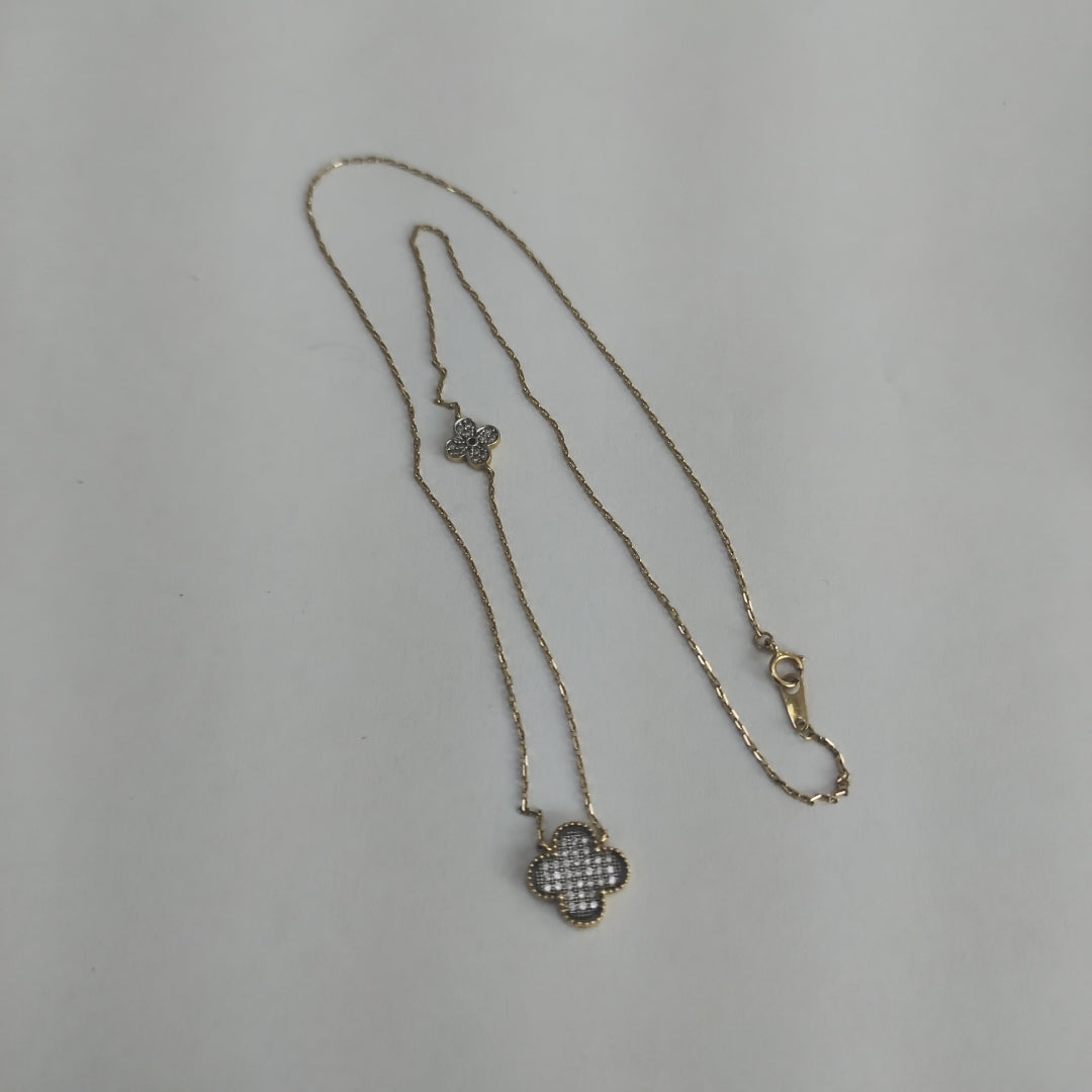 COLLAR, PULSERA ORO 14 K 2.6 GRMS (SEMINUEVO)