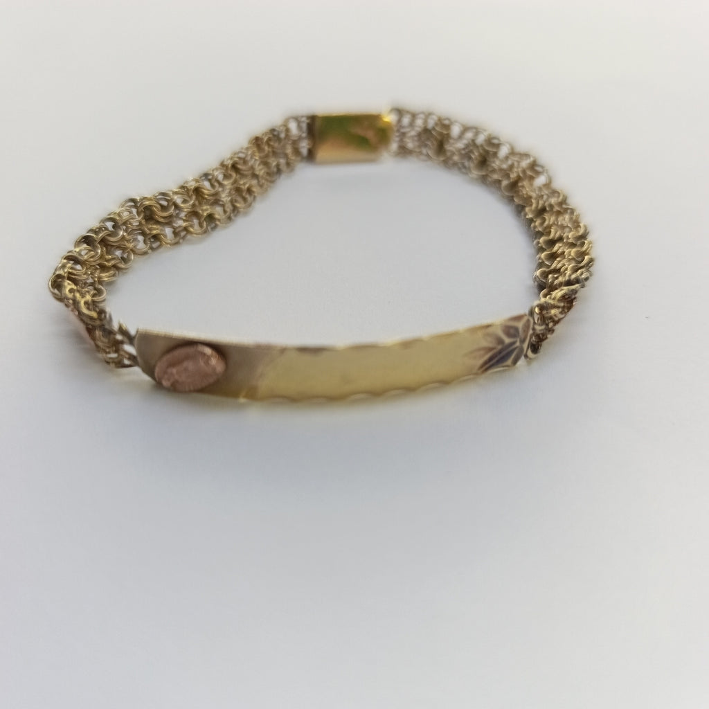 ESCLAVA ORO 14 K 9,20 GRMS (SEMINUEVO)