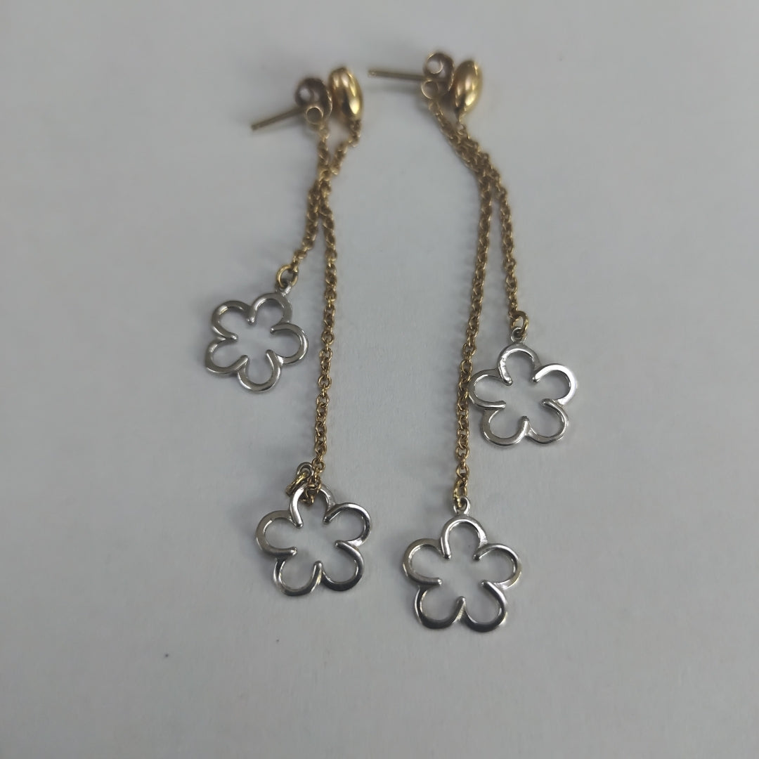 ARETES PAR ORO 10 K 3.7 GRMS (SEMINUEVO)