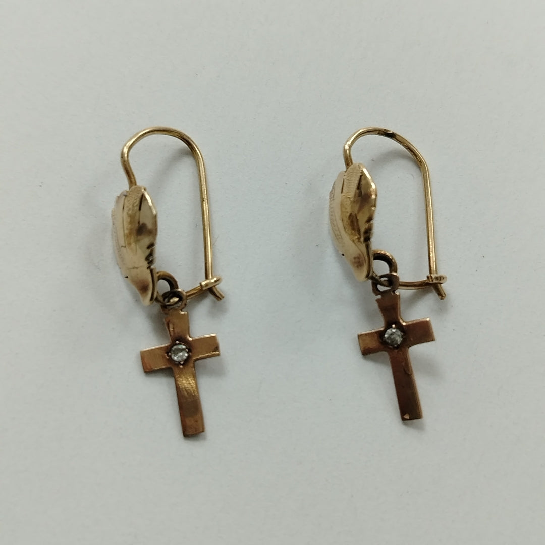 ARETES PAR ORO 8 K 2,60 GRMS (SEMINUEVO)