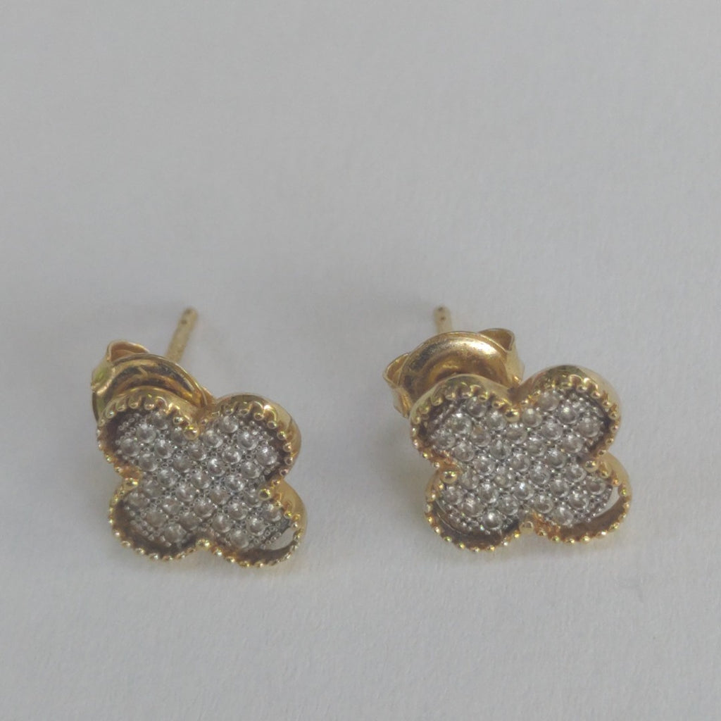 ARETES PAR ORO 14 K 2.4 GRMS (SEMINUEVO)