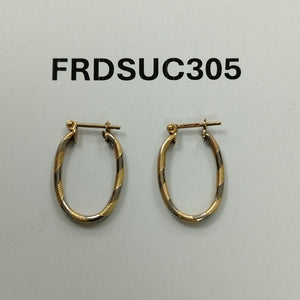 ARRACADAS PAR ORO 14 K 1.4 GRMS (SEMINUEVO)