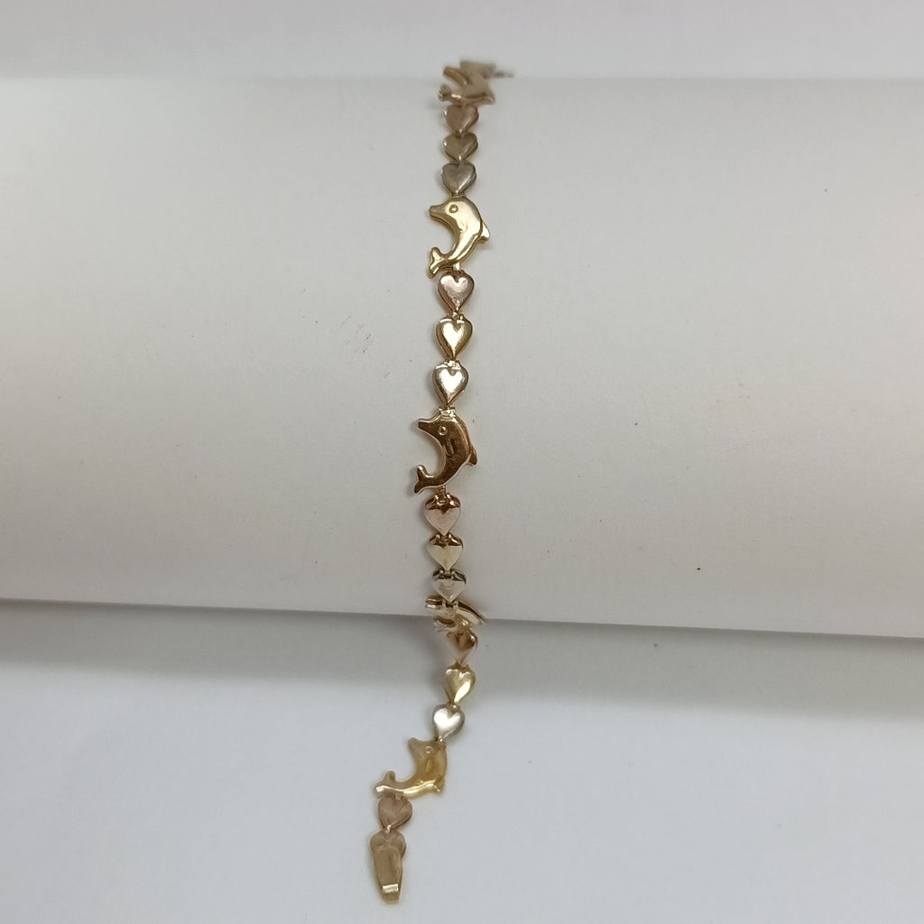 PULSERA ORO 14 K 5.7 GRMS (SEMINUEVO)