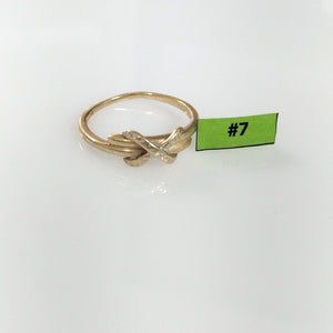 ANILLO ORO 10 K 2 GRMS (SEMINUEVO)