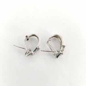 ARETES PAR ORO, ORO BLANCO 14 K 5.3 GRMS (SEMINUEVO)