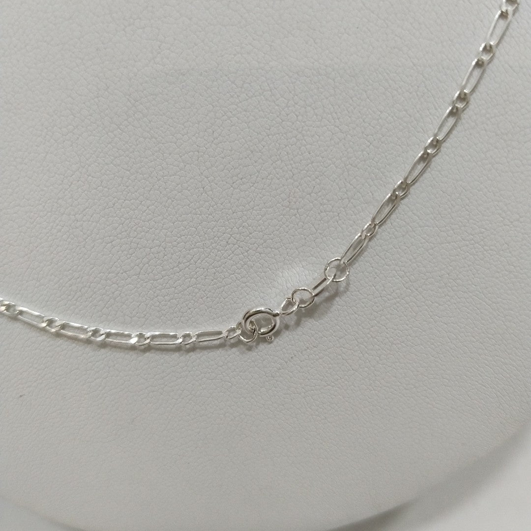 CADENA TEJIDO 1X1 PLATA .925 55 CM 2.9 GR (NUEVO)