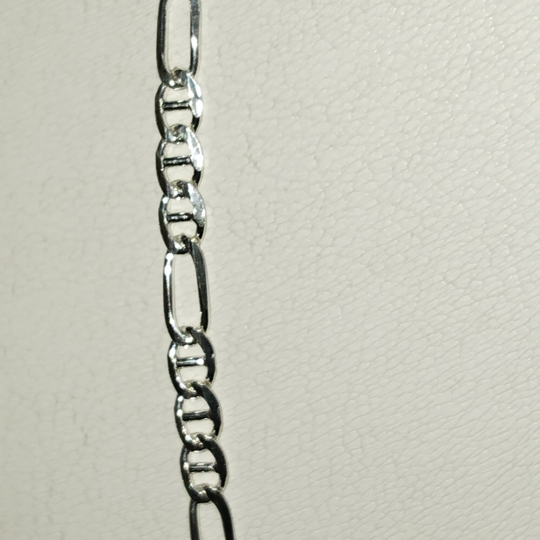 CADENA TEJIDO 3X1 PLATA .925 60 CM 8.3 GR (NUEVO)