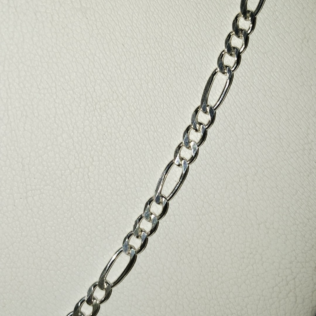 CADENA TEJIDO 3X1 PLATA .925 55 CM 7.6 GR (NUEVO)