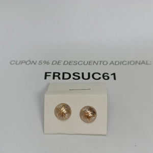 ARETES PAR ORO 14 K 1.4 GRMS (SEMINUEVO)