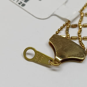 PULSERA ORO 14 K 4.7 GRMS (SEMINUEVO)