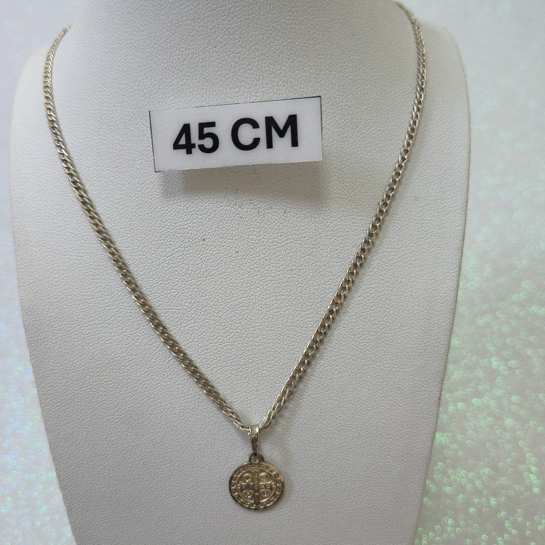 CADENA,DIJE PLATA 6,10 GRMS (SEMINUEVO)