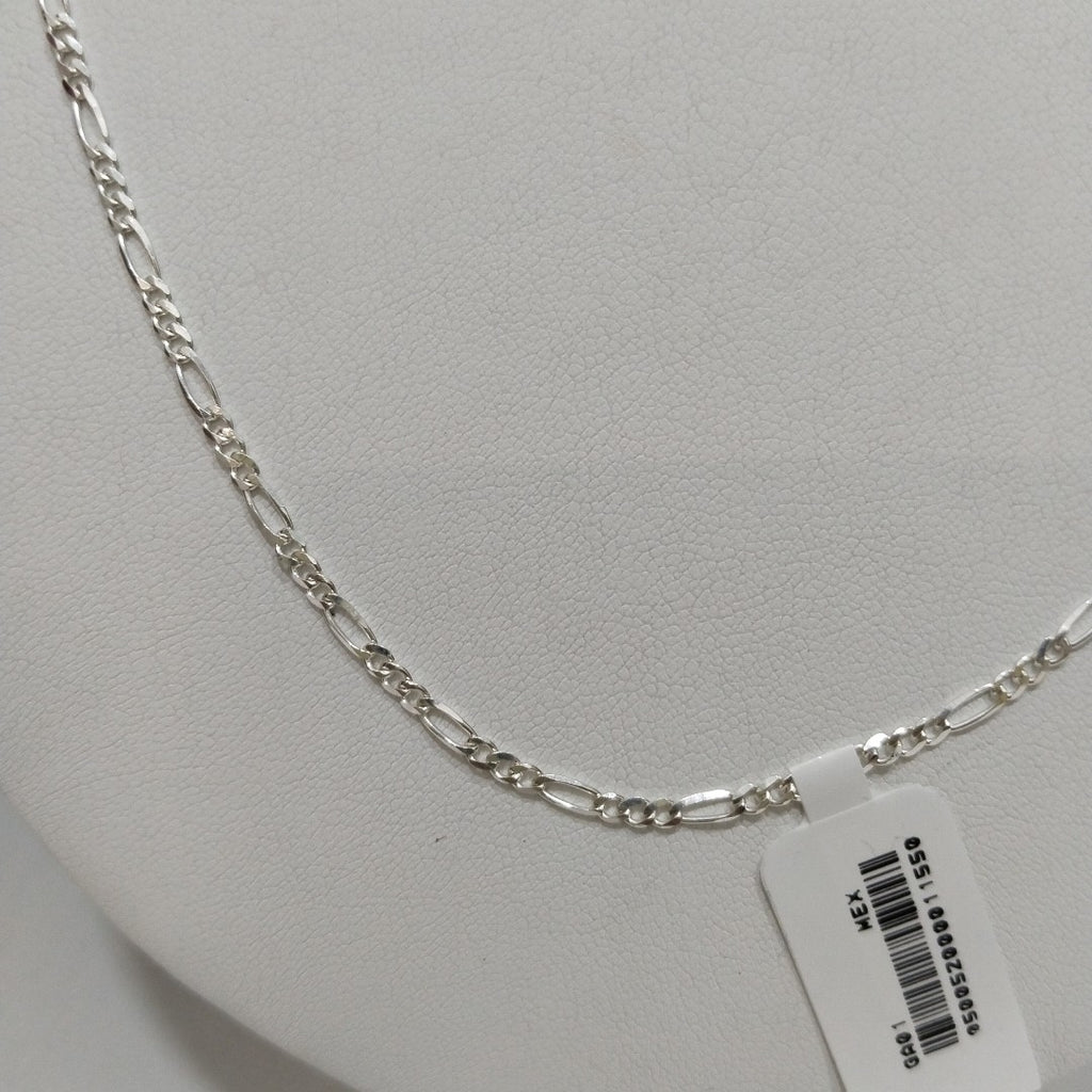 CADENA TEJIDO 3X1 PLATA .925 55 CM 4.1 GR (NUEVO)