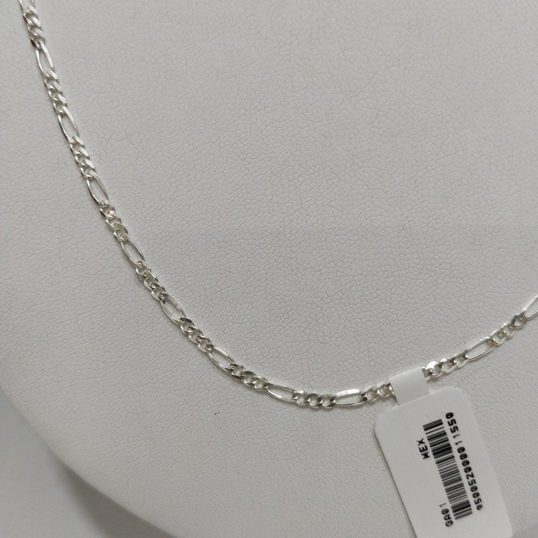 CADENA TEJIDO 3X1 PLATA .925 55 CM 4.1 GR (NUEVO)