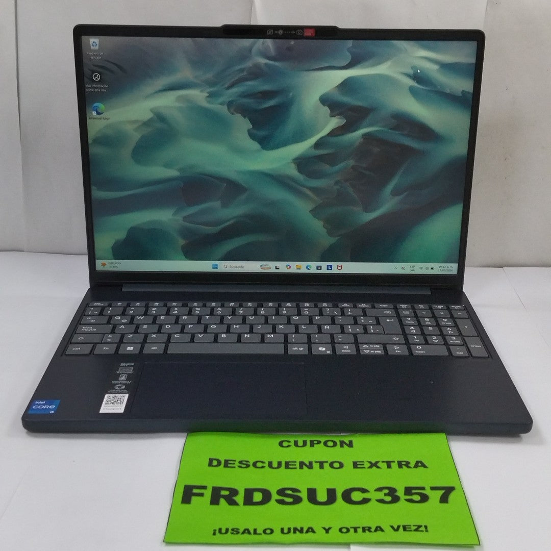 LAPTOP LENOVO IDEAPAD SLIM 3 15IRH10 (2025) 512 GB SSD 8 GB RAM