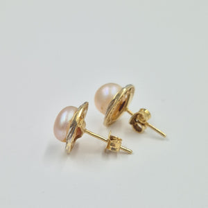 BROQUELES PAR ORO 14 K 3,30 GRMS (SEMINUEVO)