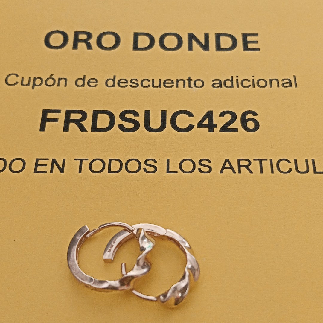 HUGGIES ORO 14K 1.4 (NUEVO)
