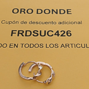 HUGGIES ORO 14K 1.4 (NUEVO)